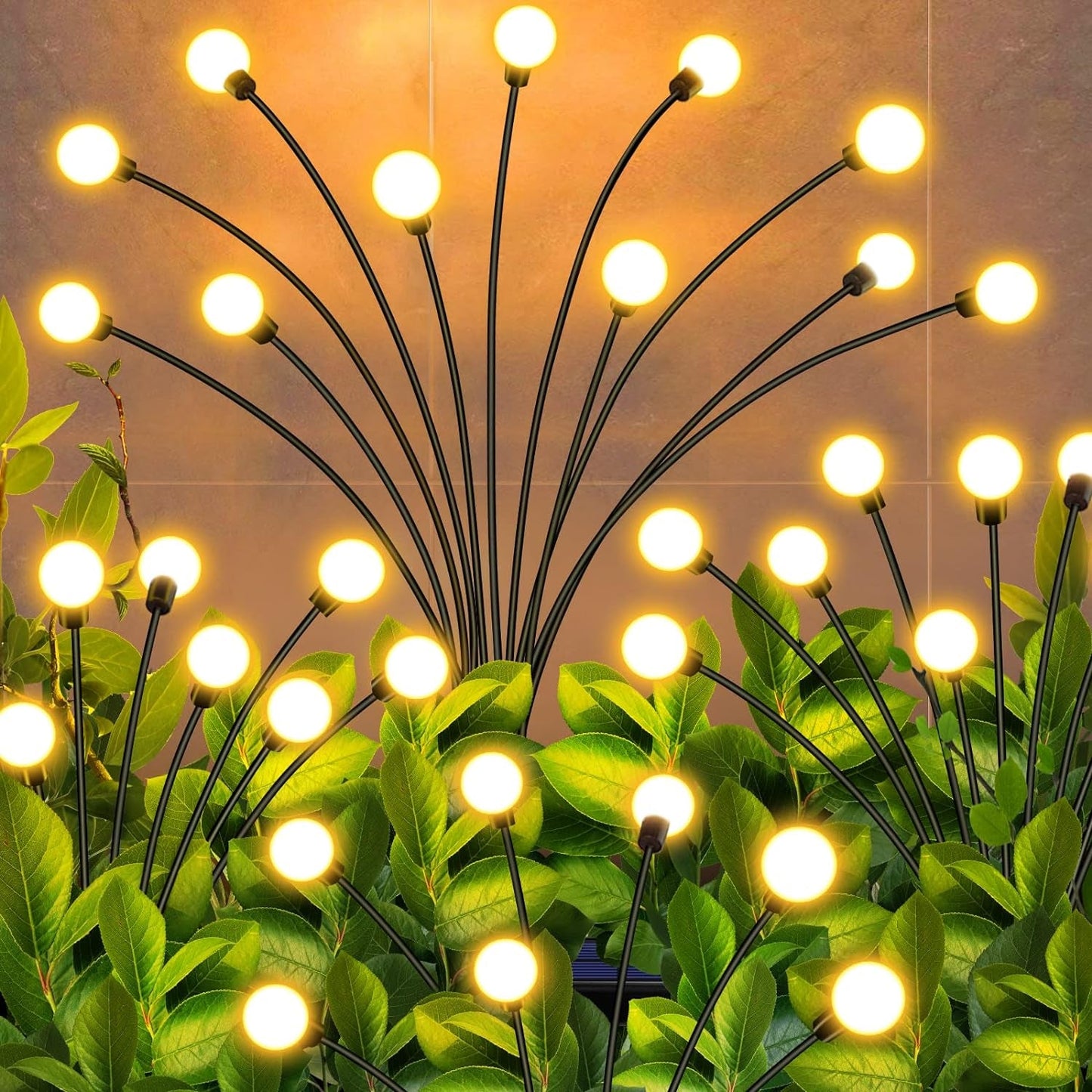 Decorative solar lights for backyard and patio