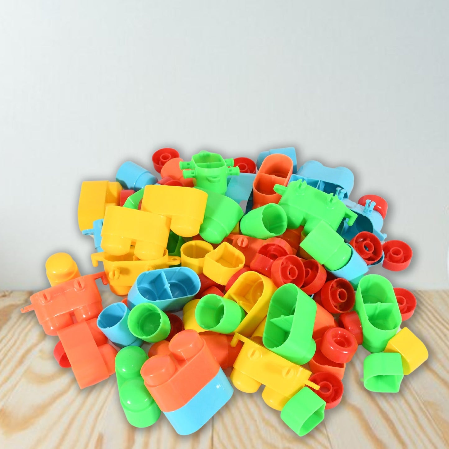 Puzzle Blocks Toys Building and Construction Block Set for Children Boys and Girls (Multicolor)