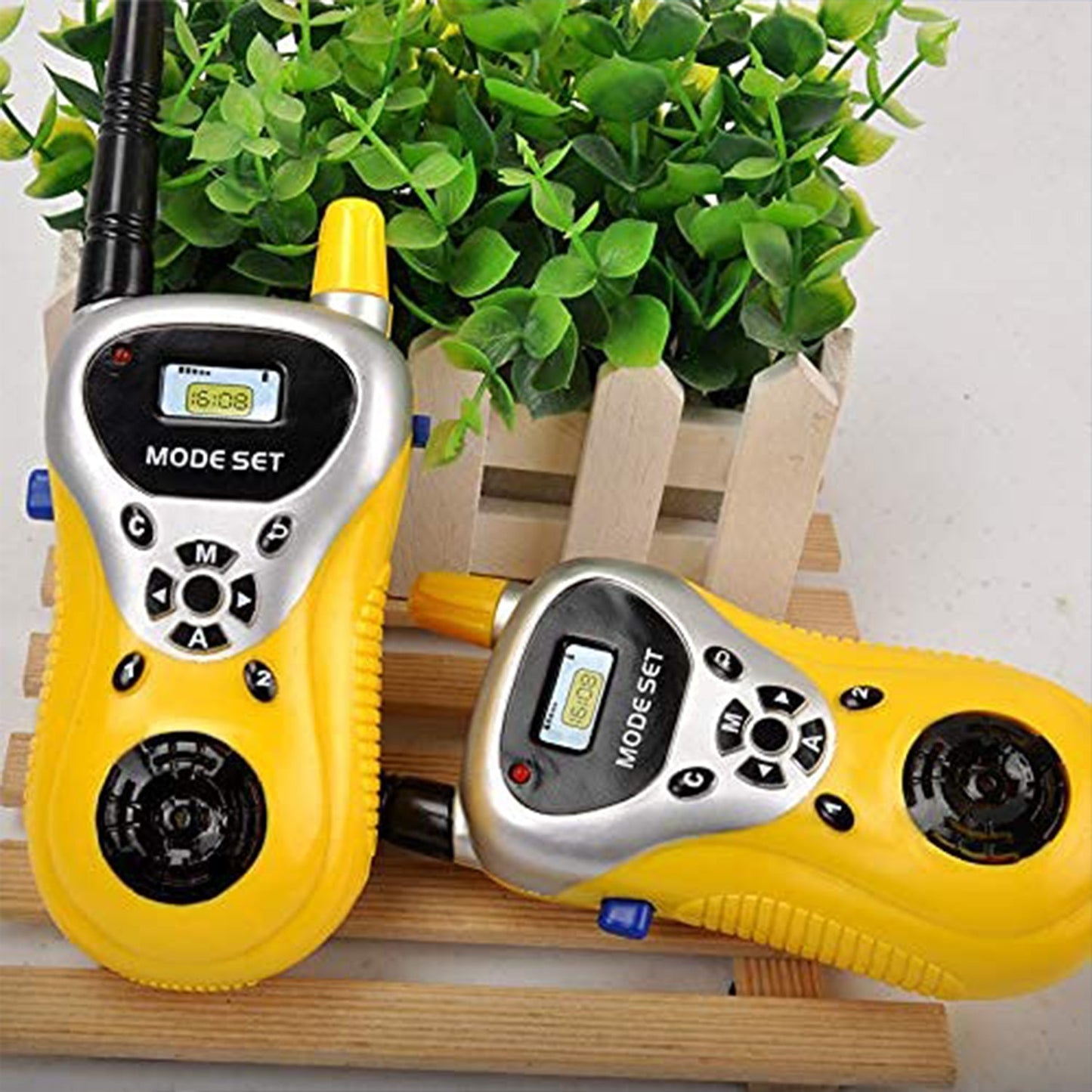 Colorful walkie talkies for kids