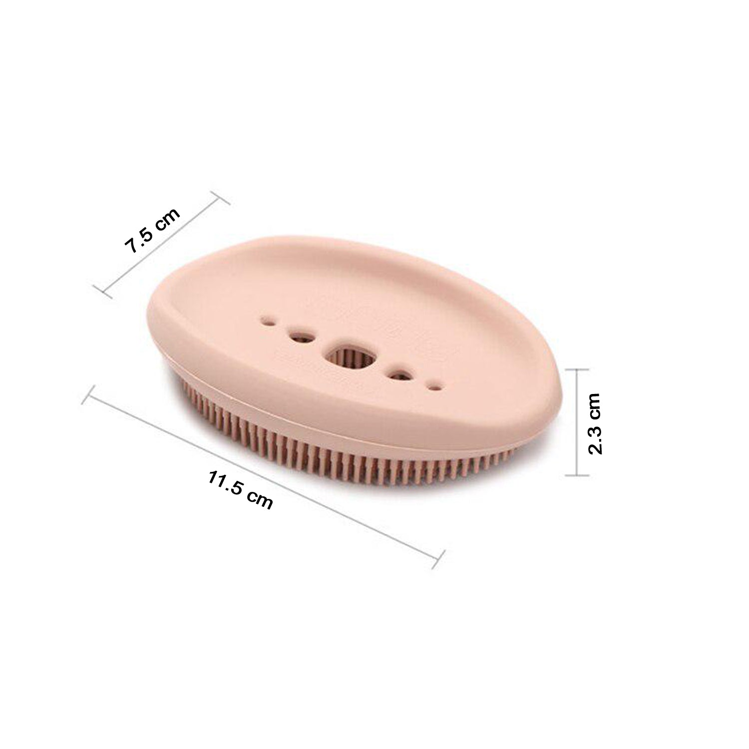 silicone cleaning brush.